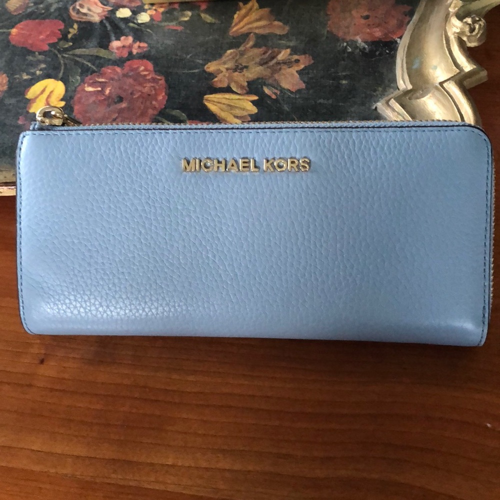 Michael Kors Baby Blue Wallet